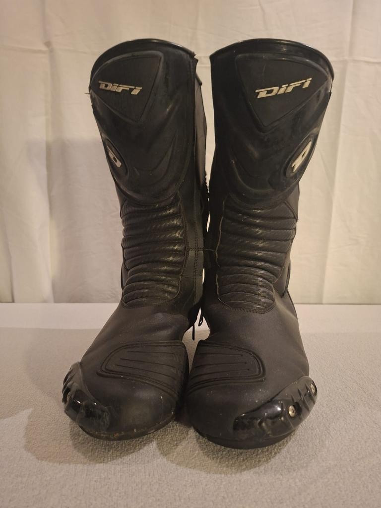 Difi sportieve leren motorlaarzen, maat 48, Ophalen of Verzenden