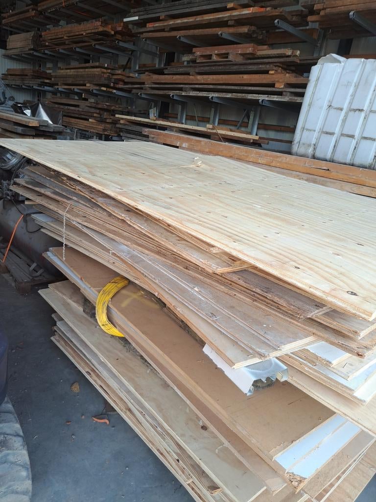 Halve en 3kwart underlayment platen, Ophalen of Verzenden, Gebruikt, Minder dan 20 mm