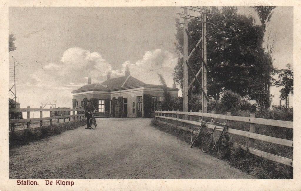 Ansichtkaart  Station de klomp, Ophalen of Verzenden, Gelderland