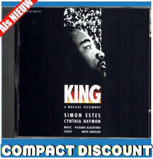 CD (Martin Luther) King A Musical Testimony (Maya Angelou), Ophalen of Verzenden, Zo goed als nieuw