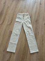 Beige broek met diamantjes maat 36, Beige, Ophalen of Verzenden, Zo goed als nieuw, Maat 36 (S)