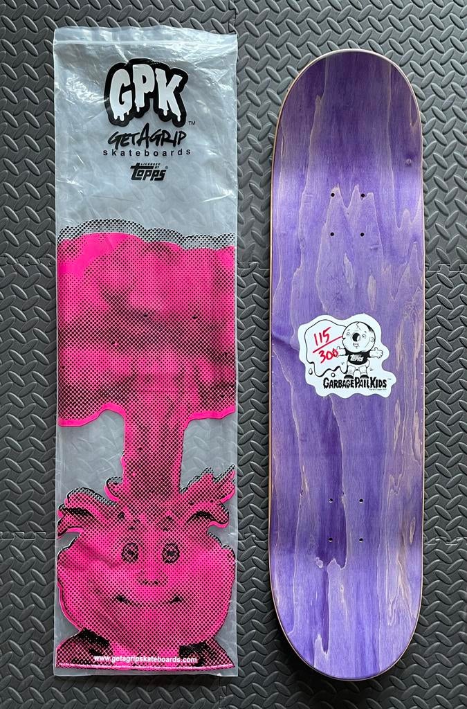 Garbage Pail Kids Deck – Adam Bomb LE 115/300 + Hanger, Ophalen of Verzenden, Zo goed als nieuw, Skateboard