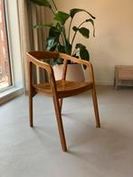 Teakhouten eetkamerstoelen Karwei, Huis en Inrichting, Stoelen, Ophalen, Gebruikt, Bruin, Vier