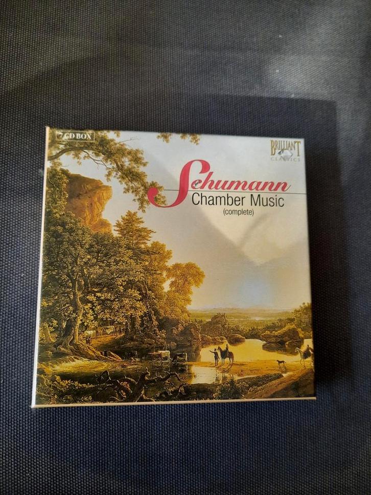 Schumann Chamber Music (complete) - 7 CD Boxset, Cd's en Dvd's, Cd's | Klassiek, Zo goed als nieuw, Kamermuziek, Romantiek, Boxset