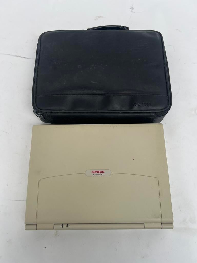 Vintage/retro jaren 80 Compaq LTE laptop 5000 serie, Ophalen of Verzenden