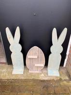 Grote paashazen met ei, Ophalen of Verzenden, Zo goed als nieuw