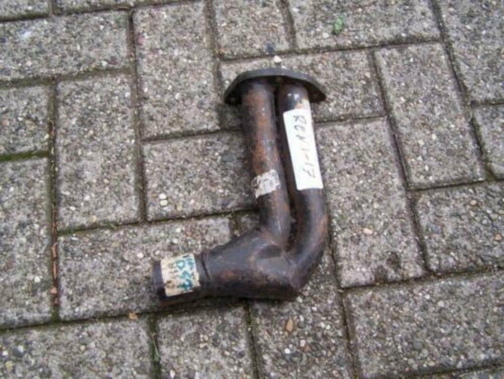 Renault 16 R16 Uitlaat Demper Pijp Tussenpijp Achterpijp, Ophalen of Verzenden, De Rie Automaterialen, Info@derieautomaterialen.nl