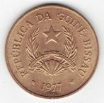 26-548 Guinee-Bissau 2 1/2 pesos 1977, Ophalen of Verzenden, Overige landen, Losse munt