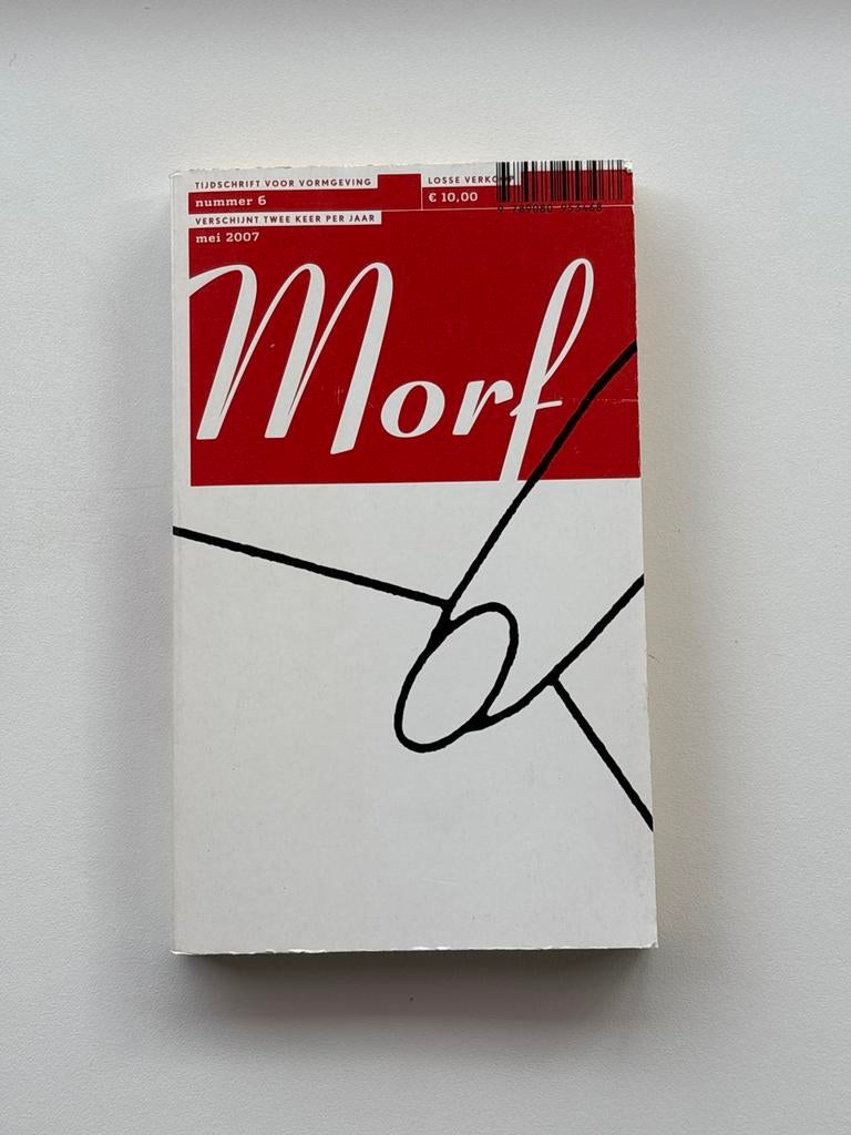 Morf tijdschrift voor vormgeving nummer 6 mei 2007, Boeken, Ophalen of Verzenden, Gelezen, Overige typen