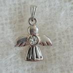 Zilverkleurige Engel Hanger, Ophalen of Verzenden, Zo goed als nieuw, Zilver, Dier