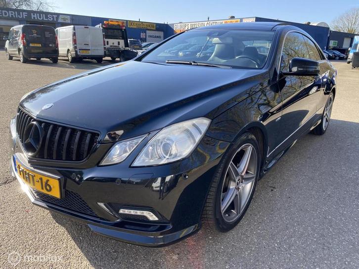 Mercedes E-klasse Coupé 350 CDI Elegance AUT ECC LEDER NAVI, Auto's, Mercedes-Benz, Bedrijf, Te koop, E-Klasse, ABS, Achteruitrijcamera