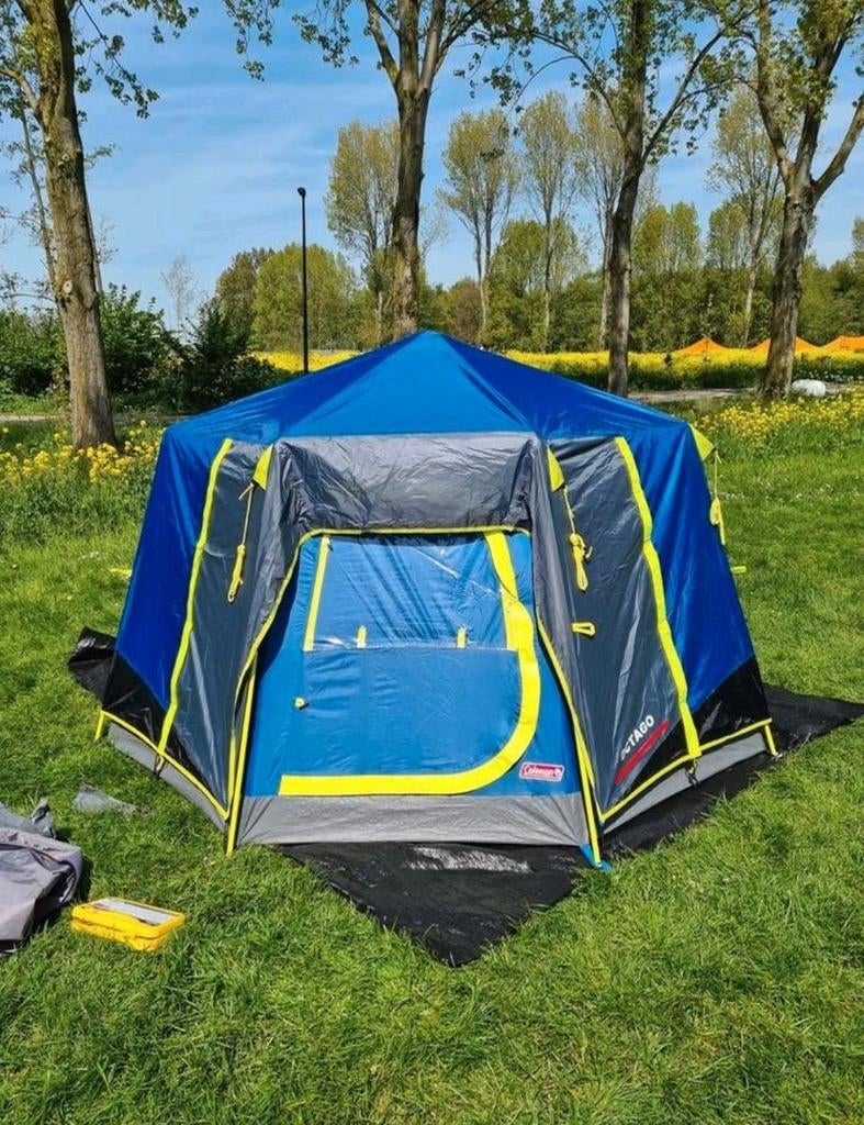 Coleman Octago 3 persoonstent, Ophalen, Gebruikt, Tot en met 3