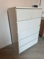 Ikea Malm Ladekast - Wit, 80x123 cm, Ophalen, Overige materialen, Gebruikt, 100 tot 150 cm