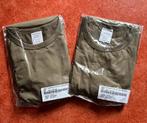 NFP 2 shirts korte mouw, groen. Maat L, Verzamelen, Ophalen, Landmacht, Nederland, Kleding of Schoenen