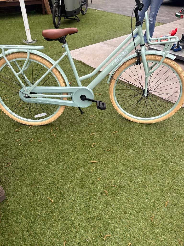 Liberty meisjesfiets muntgroen, Ophalen of Verzenden, Nieuw, 24 inch, Handrem