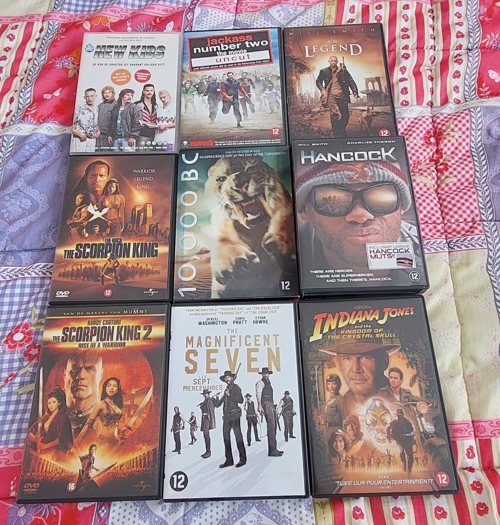 Diverse DVD collectie: actie, horror, comedy en meer, Vanaf 12 jaar, Ophalen of Verzenden, Gebruikt, Boxset