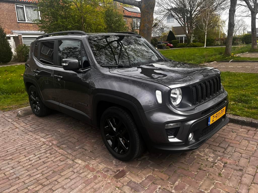 Jeep Renegade 1.0T 115pk 2019 Grijs, Auto's, Voorwielaandrijving, 1250 kg, Handgeschakeld, 3 cilinders