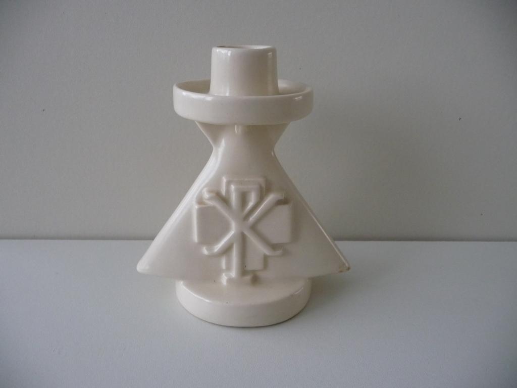 Religieuze KANDELAAR - ontw. Hans Mengelberg Zuid Holland, Ophalen of Verzenden