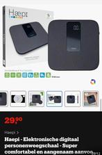 Haepi weegschaal, Witgoed en Apparatuur, Weegschalen, Ophalen of Verzenden, Nieuw, Personenweegschaal, Minder dan 10 kg