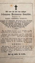 Johannes Hermanus Geerdes 1804 Halverde Priussen, Verzamelen, Ophalen of Verzenden