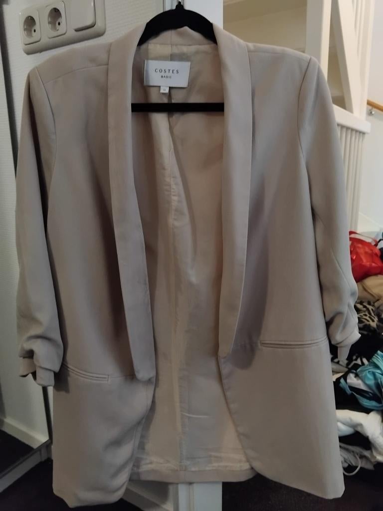 Dames blazers, Kleding | Dames, Jasjes, Kostuums en Pakken, Gedragen, Jasje, Maat 38/40 (M), Wit, Ophalen