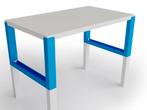 Ikea Pähl Bureau - Blauw Frame, Ophalen, In hoogte verstelbaar, Gebruikt, Bureau