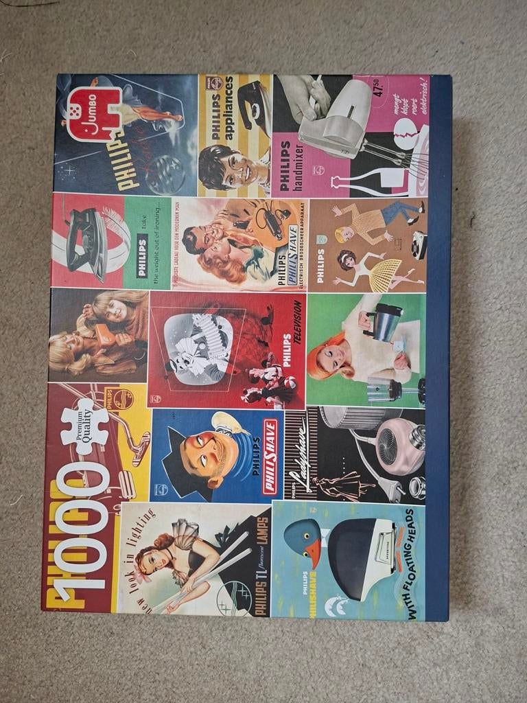 Jumbo 1000 stukjes, Ophalen, 500 t/m 1500 stukjes, Zo goed als nieuw