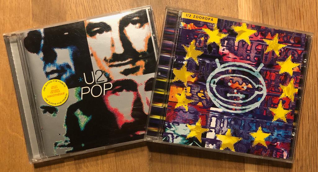 U2 - Pop & Zooropa ( 2 CDs ), Cd's en Dvd's, Cd's | Rock, Zo goed als nieuw, Poprock, Ophalen of Verzenden