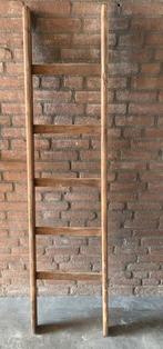 Ladder Hout, 5 treden, Ophalen of Verzenden, Gebruikt, Minder dan 2 meter