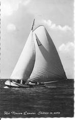 Lemmer Her Nieuwe Lemster Skutsje in actie,, Ophalen of Verzenden, 1960 tot 1980, Gelopen, Friesland