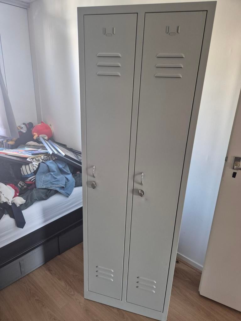 Armoire De Bureau Anthracite 90x40x90 Cm Acier à Prix