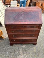 Antiek secretaire bureau met ladeblokken, Ophalen of Verzenden
