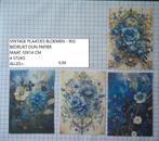 👍nu 0,35: vintage plaatjes bloemen 902 ( alleen verzenden, Hobby en Vrije tijd, Scrapbooking, Ophalen, Nieuw, Versiering of Embellishment