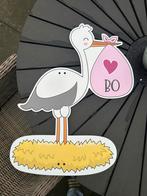 Geboortebord Tuin - Bo, Ophalen of Verzenden, Zo goed als nieuw, Geboortebord