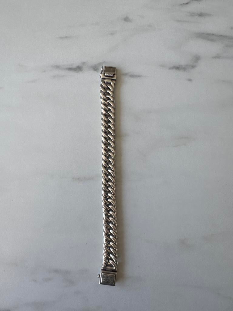 Buddha to Buddha armband 22cm - Zilver, Ophalen, Gebruikt, Zilver