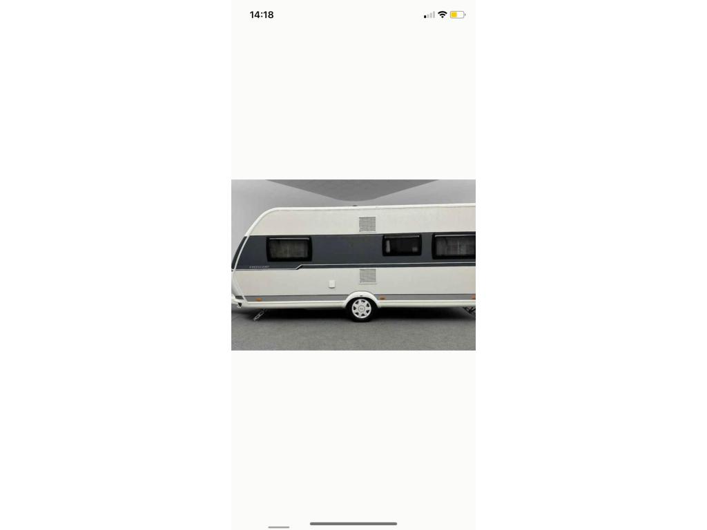 Hobby Excellent 540 UL (1043207), Caravans en Kamperen, Rondzit, Hobby, Overige typen, 5 tot 6 meter