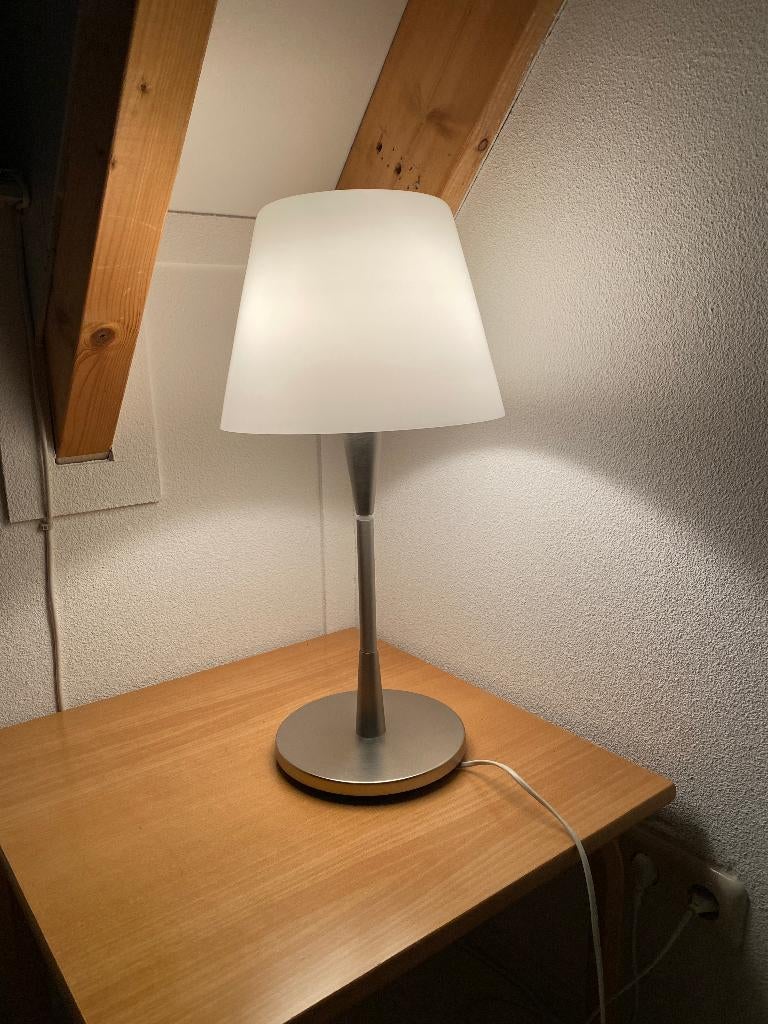 Te koop – Vintage IKEA Stockholm touch tafellamp, Huis en Inrichting, Lampen | Tafellampen, Zo goed als nieuw, 50 tot 75 cm, Glas