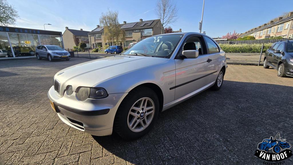 BMW 3-serie Compact 316ti Airco 100557km nwe apk, 4 cilinders, Origineel Nederlands, Bedrijf, Handgeschakeld