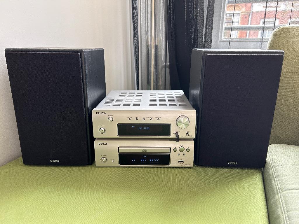 Denon Hifi miniset 2x 65W, Audio, Tv en Foto, Stereo-sets, Ophalen, Microset, Denon, Tuner of Radio
