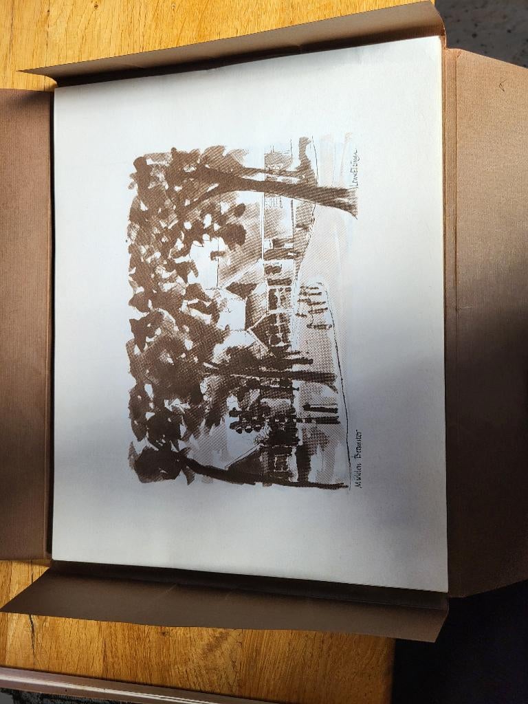 tekeningen van Lense Elzinga, Antiek en Kunst, Ophalen