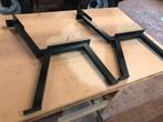 Zwart stalen bankpoten, Ophalen of Verzenden, Gebruikt, Metaal
