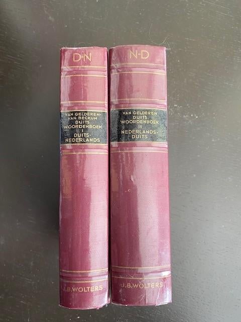 Woordenboeken (oud), Boeken, Woordenboeken, Koenen of Wolters, Ophalen of Verzenden, Duits, Gelezen