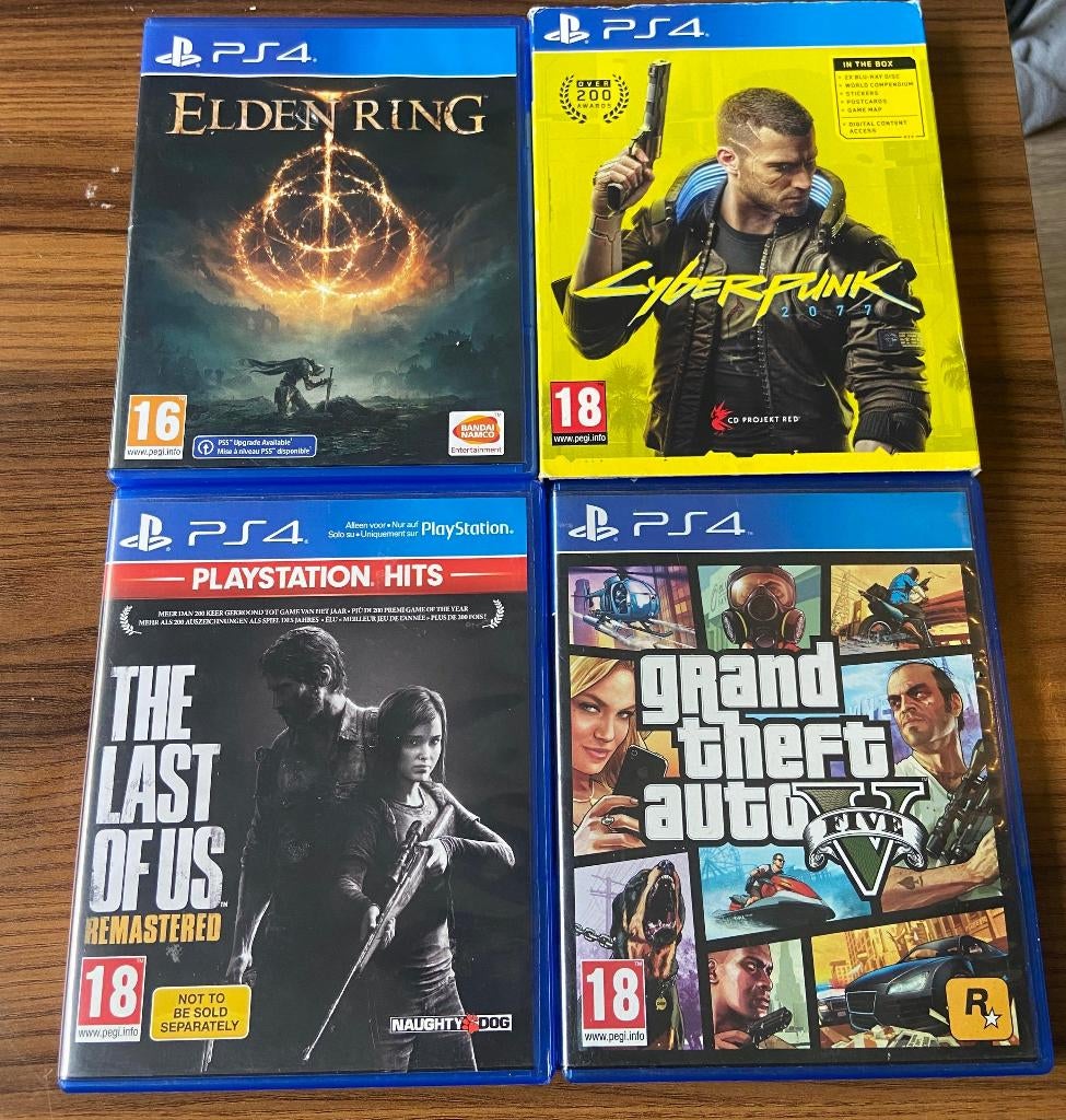 PS4 games te koop, Spelcomputers en Games, Games | Sony PlayStation 5, Online, 2 spelers, Zo goed als nieuw, Vanaf 7 jaar