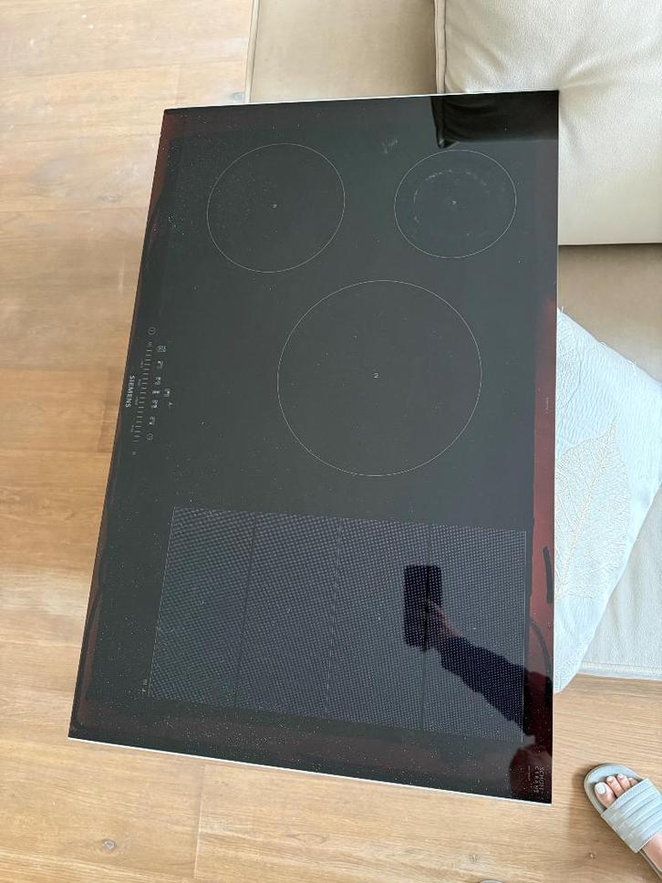 Siemens Inductie Kookplaat 80 cm – Werkt Perfect – EX875FV1E, Witgoed en Apparatuur, Kookplaten, Zo goed als nieuw, Inbouw, Inductie