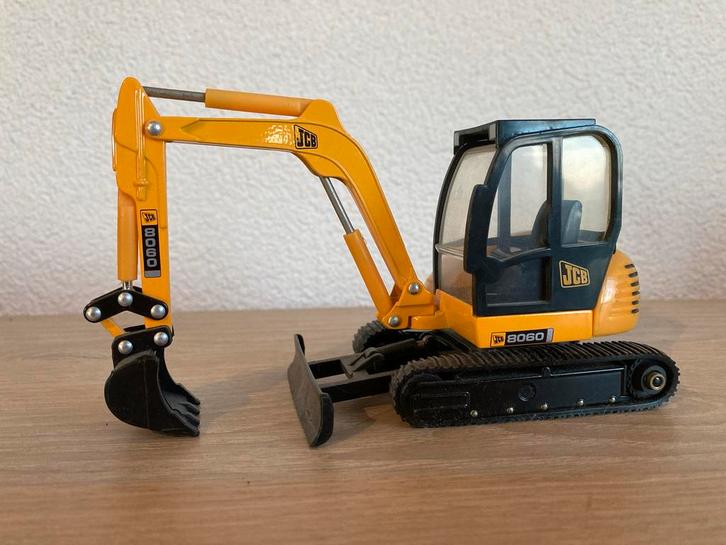 JCB 8060 Mini Graafmachine Speelgoedmodel, Hobby en Vrije tijd, Modelauto's | 1:32, Zo goed als nieuw, Ophalen of Verzenden
