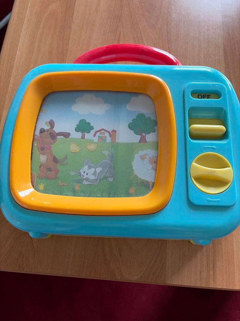 Baby speelgoed tv met dieren, Ophalen of Verzenden, Zo goed als nieuw, Jongen of Meisje