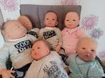 6 mooie Reborn baby poppen/ diverse kunstenaars., Verzamelen, Poppen, Ophalen of Verzenden, Zo goed als nieuw, Babypop, Levensecht of Reborn