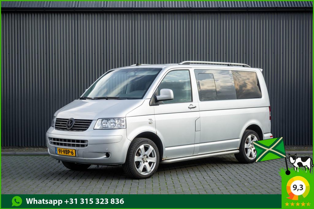 Volkswagen Transporter T5 | 175 PK | Automaat | Camera | Cru, Stof, Gebruikt, Zwart, Volkswagen