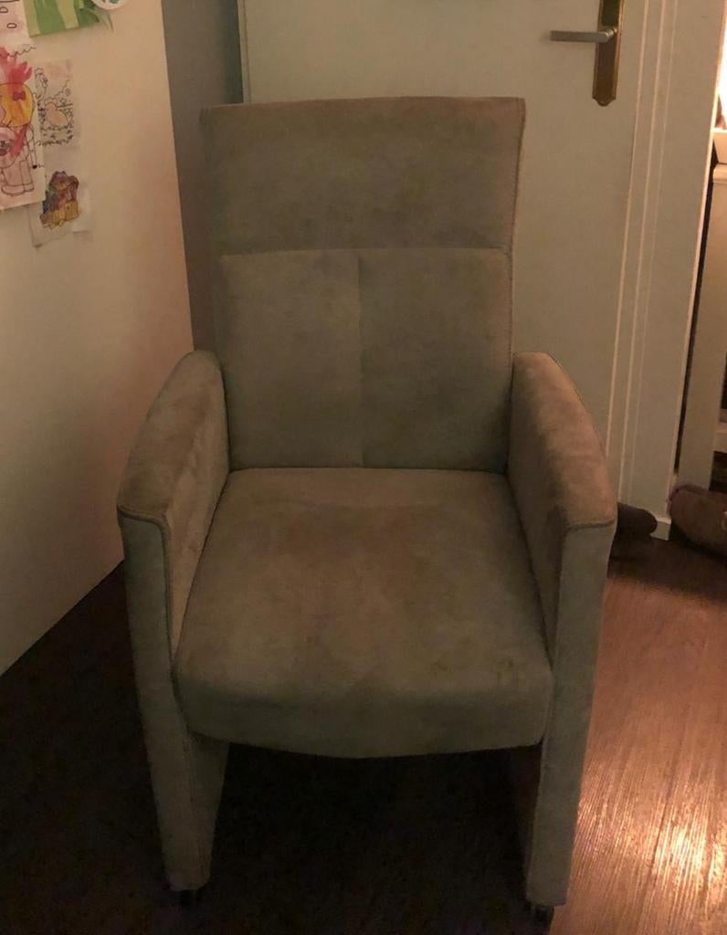 4 eetkamerstoelen evt. met tafel in goede staat, Huis en Inrichting, Ophalen, Gebruikt, 75 tot 100 cm, 50 tot 75 cm