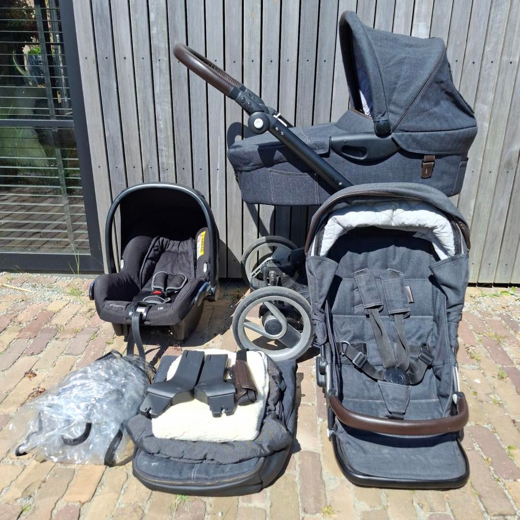 Mutsy Evo kinderwagen compleet, Kinderen en Baby's, Kinderwagens en Combinaties, Ophalen, Zo goed als nieuw, Combiwagen, Mutsy